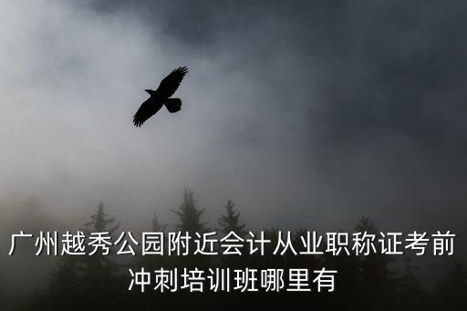 廣州越秀公園附近會(huì)計(jì)從業(yè)職稱(chēng)證考前沖刺培訓(xùn)班哪里有