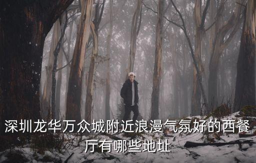 深圳龍華新區浪漫餐廳，龍華晚上那里給情侶浪漫的比如主題餐廳