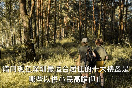 請問現(xiàn)在深圳最適合居住的十大樓盤是哪些以供小民高瞻仰止