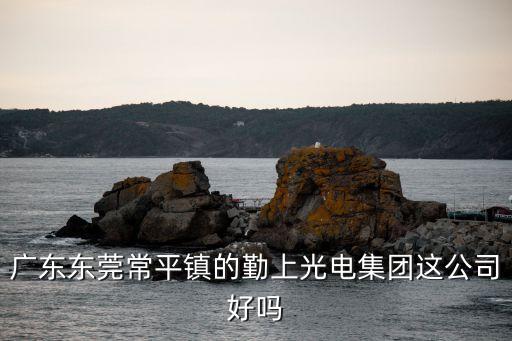 廣東東莞常平鎮的勤上光電集團這公司好嗎