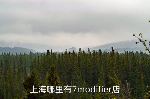 上海哪里有7modifier店