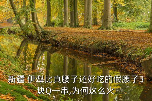 新疆 伊犁比真腰子還好吃的假腰子3塊Q一串,為何這么火
