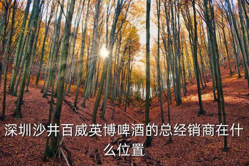 百威深圳總代理，深圳沙井百威英博啤酒的總經(jīng)銷商在什么位置