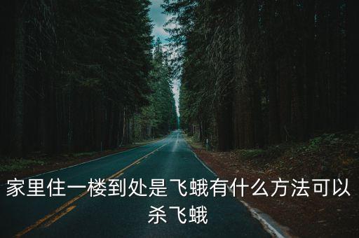 家里住一樓到處是飛蛾有什么方法可以殺飛蛾
