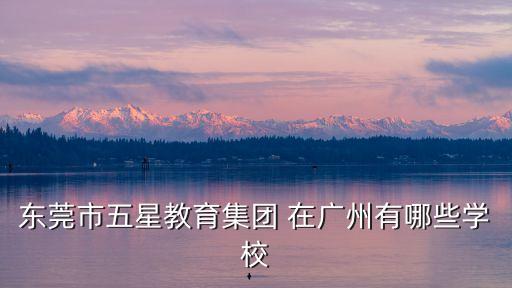 廣州教育集團，廣州精上教育科技有限公司是做什么的