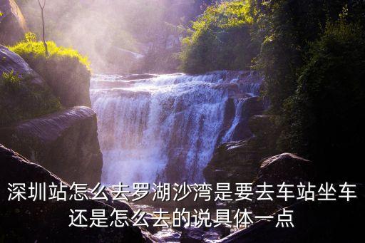 深圳到沙灣的車，請問我現在在深圳寶安車站坐什么車到龍崗區沙灣汽車站