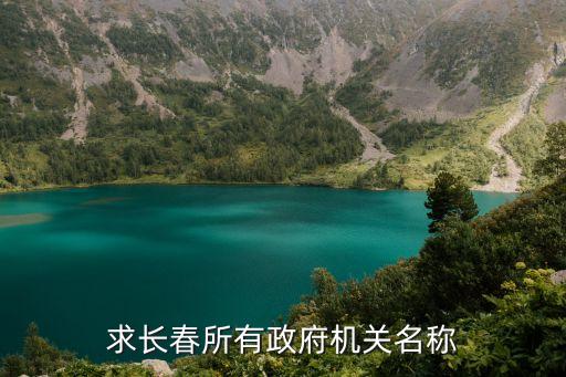 長春市財政局,長春市政府設立獨資金融控股集團