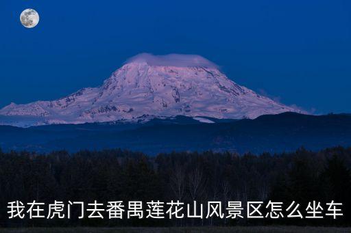 東莞虎門到番禺蓮花山渡頭，從虎門坐公車去番禺蓮花山 怎么走