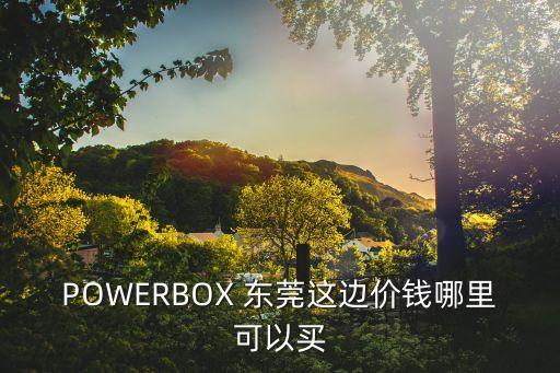東莞1000w充電器價格，POWERBOX 東莞這邊價錢哪里可以買