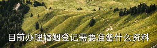 廣州婚姻登記資料，請問在廣州領結婚證需要什么材料