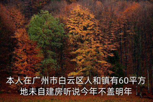 廣州人和鎮新樓房價，人和鎮附近的新房現在一般是好多錢一個平方