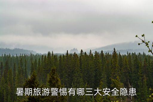 暑期旅游警惕有哪三大安全隱患