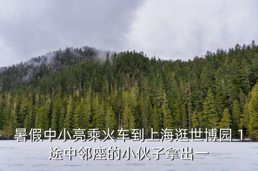 上海市暑期安全提示36條，暑假中小亮乘火車到上海逛世博園 1途中鄰座的小伙子拿出一