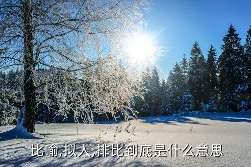 比喻是什么意思,圣經里芥菜種的比喻是什么意思