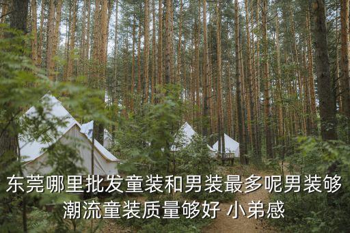 東莞鵬發童裝廠，東莞哪里批發童裝和男裝最多呢男裝夠潮流童裝質量夠好 小弟感