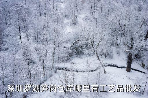 深圳羅湖筍崗倉庫哪里有工藝品批發