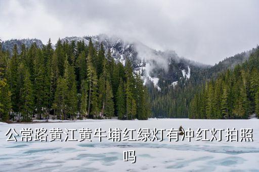 公常路黃江黃牛埔紅綠燈有沖紅燈拍照嗎
