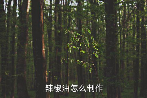 辣椒油怎么做才能又辣又香,辣椒油怎么做才能又紅又香?