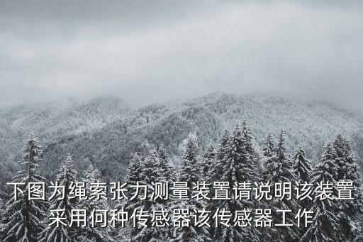 下圖為繩索張力測量裝置請說明該裝置采用何種傳感器該傳感器工作