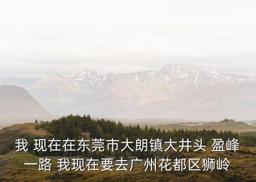 東莞大朗到獅嶺坐車多少錢，東莞大朗到佛山多少錢