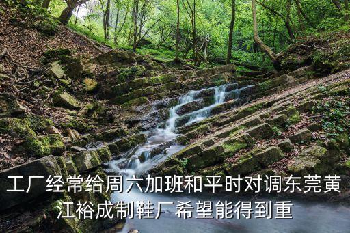 東莞鞋廠調色視頻，東莞制鞋廠超過一千人以上的有哪些