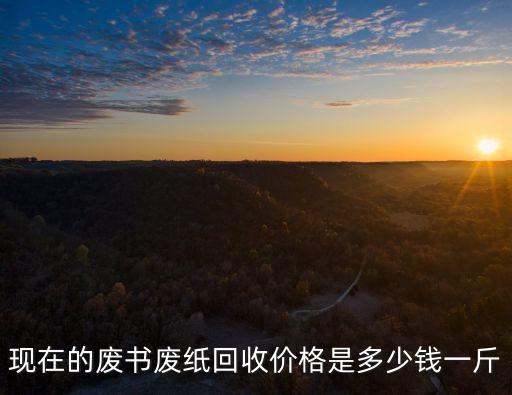 現在的廢書廢紙回收價格是多少錢一斤