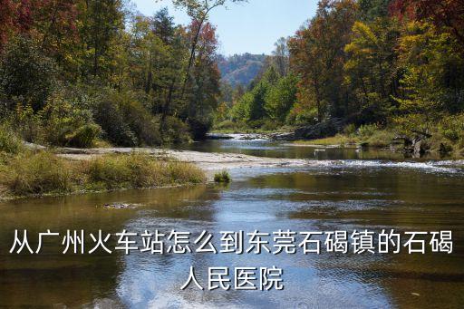 廣州東站去東莞石碣鎮，從廣州東站到東莞石碣鎮怎么走