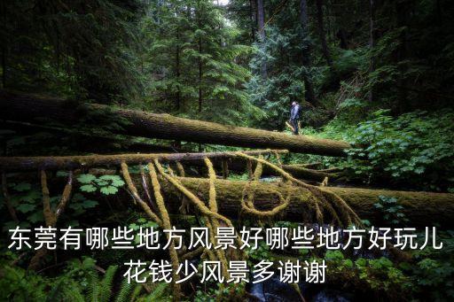 東莞水秀鎮美景，東莞那里風景最美
