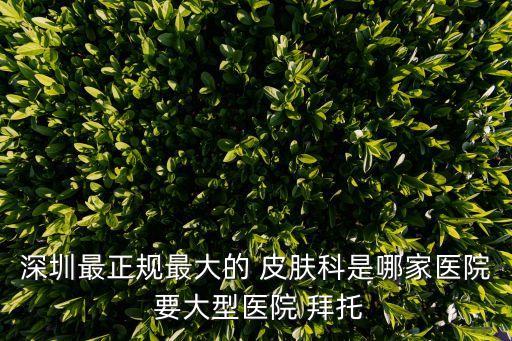 深圳羅湖醫(yī)療集團皮膚科，深圳皮膚病專科醫(yī)院深圳哪家醫(yī)院皮膚專科比較權威