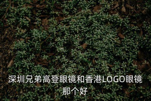 深圳兄弟高登眼鏡和香港LOGO眼鏡那個好