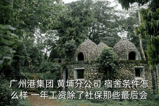 廣州港集團 黃埔分公司 宿舍條件怎么樣 一年工資除了社保那些最后會