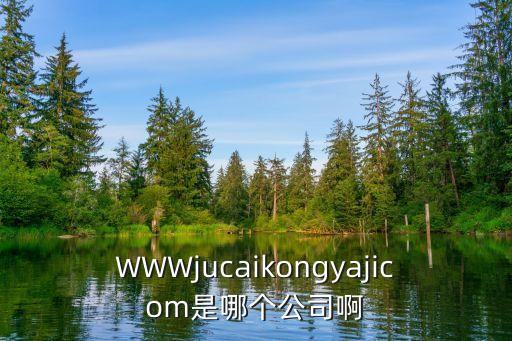 WWWjucaikongyajicom是哪個公司啊