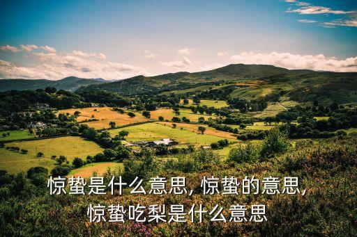 驚蟄吃梨,農耕活動息息相關驚蟄節氣有何重要意義?