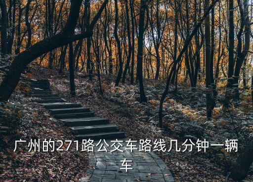 廣州271未班車查詢，廣州線車查詢