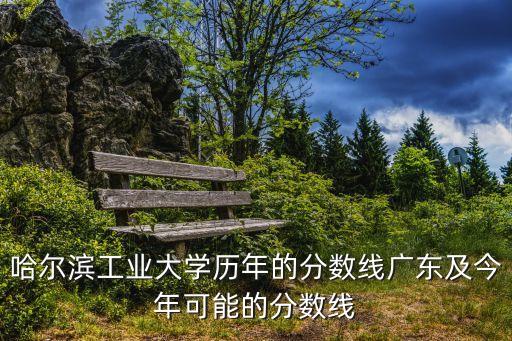 哈工大深圳校區 投檔線，哈爾濱工業大學歷年的分數線廣東及今年可能的分數線