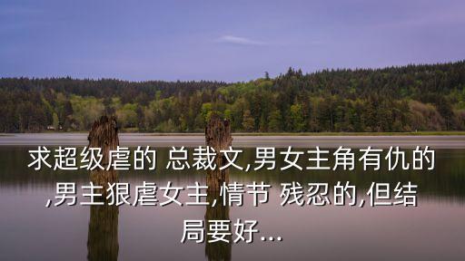 求超級虐的 總裁文,男女主角有仇的,男主狠虐女主,情節 殘忍的,但結局要好...