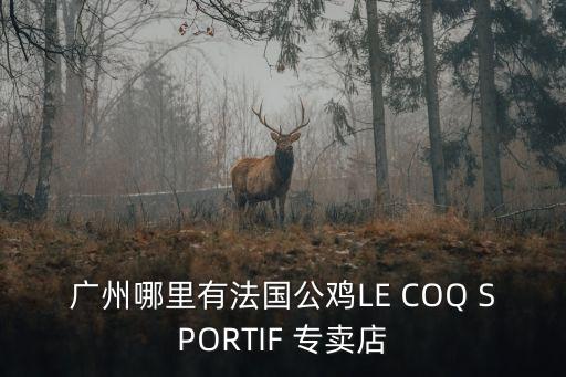 廣州哪里有法國公雞LE COQ SPORTIF 專賣店