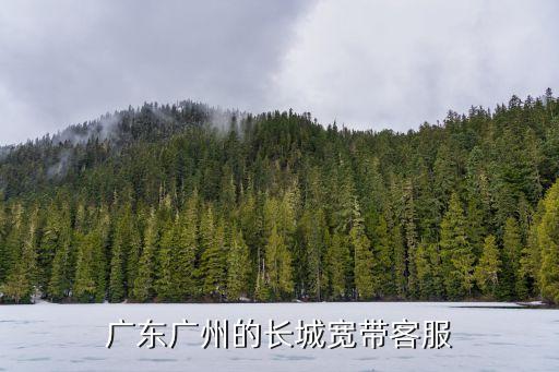 廣東廣州的長城寬帶客服