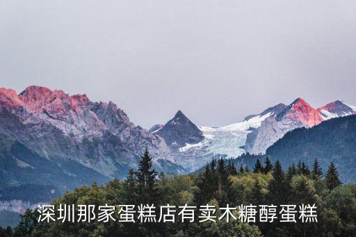 深圳 木糖醇蛋糕，深圳那家蛋糕店有賣木糖醇蛋糕