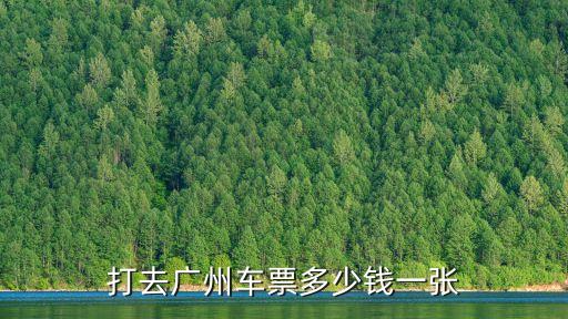 廣州票多少錢一張，福州到廣州火車票多少錢一張