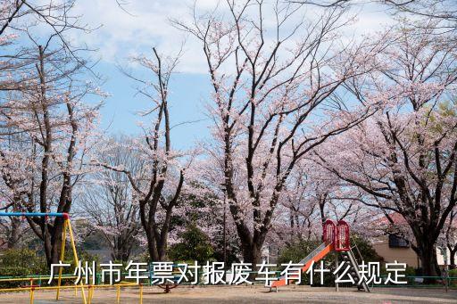 廣州市年票對報廢車有什么規定