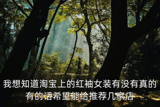 廣州大阪燒肉雙子分店，我想知道淘寶上的紅袖女裝有沒有真的有的話希望能給推薦幾家店