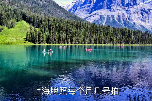 上海市拍車牌的時間，上海牌照每個月幾號拍