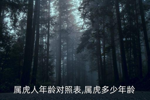 屬虎的今年幾歲,1998屬虎的今年幾歲