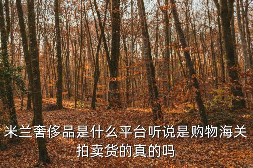 深圳ac米蘭奢侈品，網(wǎng)上賣(mài)奢侈品的網(wǎng)站太多了不知道哪個(gè)比較好朋友介紹說(shuō)有個(gè)米
