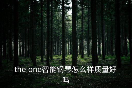 深圳theone智能鋼琴，The ONE智能鋼琴怎么樣