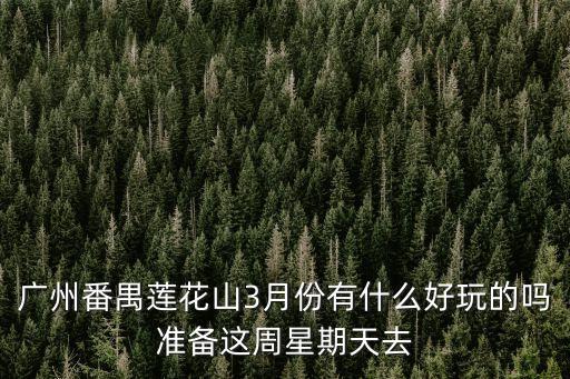 廣州番禺蓮花山風景區，廣州番禺蓮花山門票多少錢去蓮花山門口買多少錢