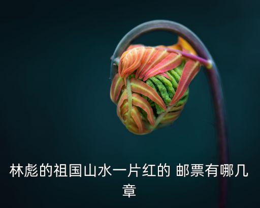 全國山河一片紅郵票