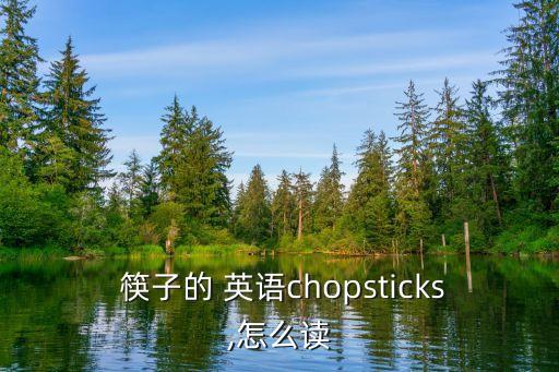 筷子的英語,筷子的英文怎么讀?
