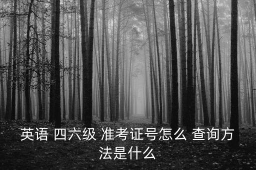 四六級準(zhǔn)考證查詢,全國四六級準(zhǔn)考證查詢